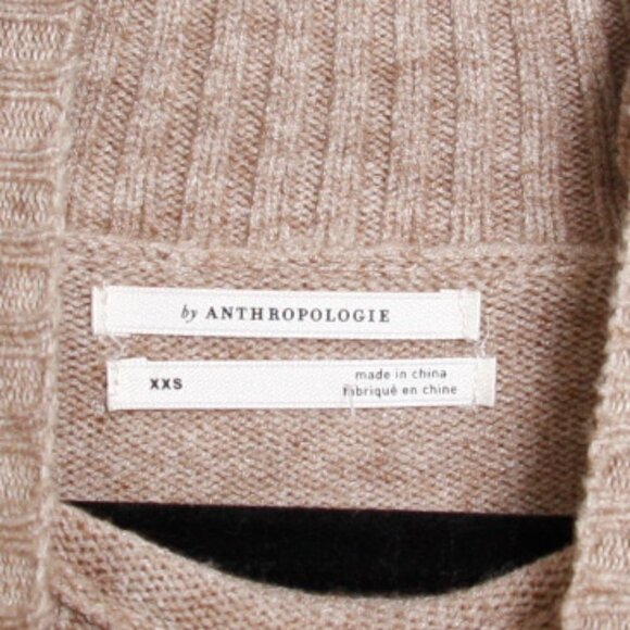 Anthropologie Tan Turtleneck Sweater - Picture 6 of 11